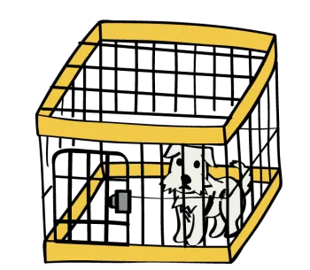 犬用ケージ