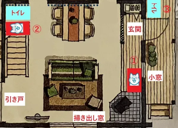 わが家のレイアウト